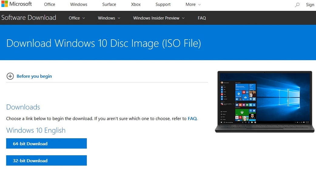 windows 10 iso file 64 bit download